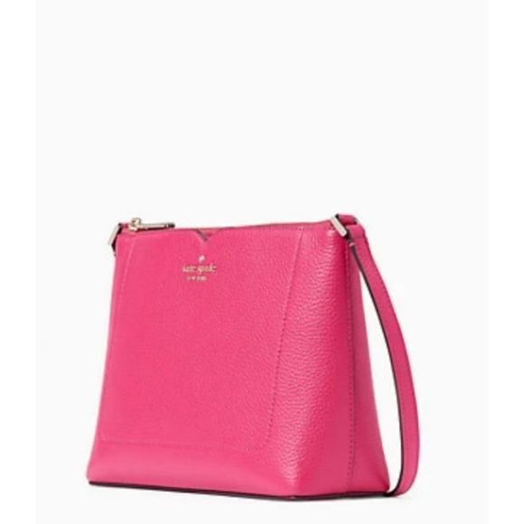 Kate Spade Pink Ruby Harlow Crossbody Bay NWT - Picture 3 of 9